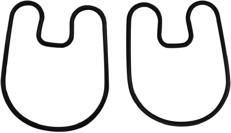 MARKGOO 41802 Rubber Seal for Mercruiser Stern Drive Model 3.0L 4.3L 4.5L 5.0L 5.7L 6.2L 8.2L MR R Alpha One Blackhawk and Bravo Exhaust Pipe Tube Seals 8M0068607 2 Pieces - Image 3